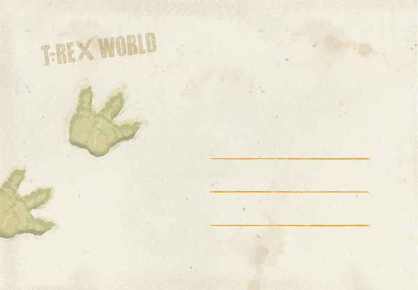 Produktbild: Gru&szlig;karte m. Anh.- Hurra, du bist ein Schulkind! (T-Rex W.)