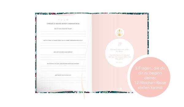 Produktbild: Das Tagebuch das gl&uuml;cklich macht (Special Edition): 6 Minuten am Tag f&uuml;r mehr Gl&uuml;ck, Positivit&auml;t, Dankbarkeit und Erfolg. Dankbarkeitstagebuch zum Ausf&uuml;llen f&uuml;r jeden Tag. 6 Minuten Tagebuch f&uuml;r mehr Achtsamkeit. 12 Wochen Tagebuch in rosa