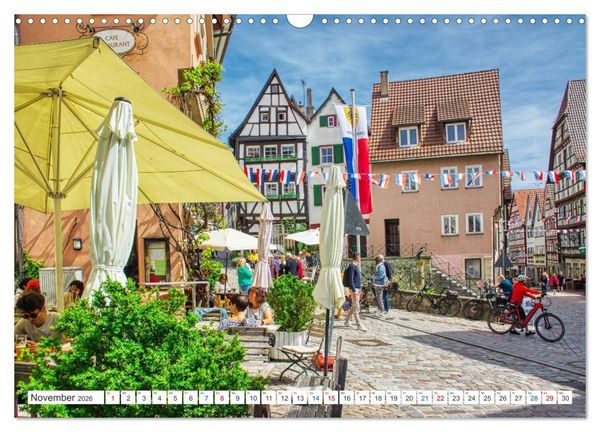 Produktbild: Bad Wimpfen - Kurstadt am Neckar (Wandkalender 2026 DIN A3 quer), CALVENDO Monatskalender