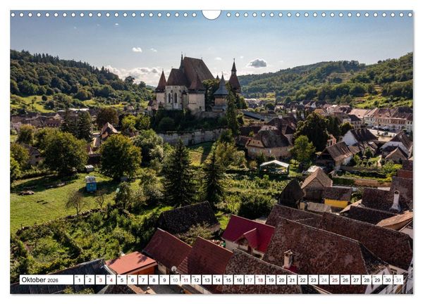 Produktbild: Rum&auml;niens ber&uuml;hmte Burgen (Wandkalender 2026 DIN A3 quer), CALVENDO Monatskalender