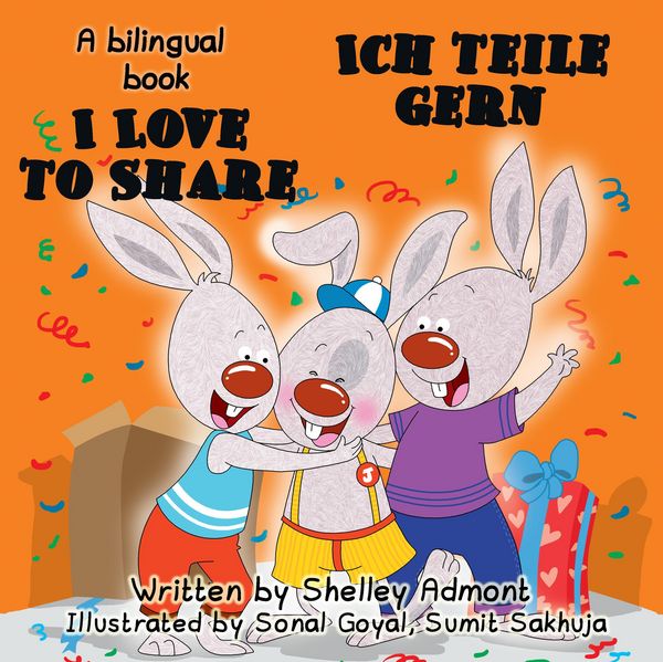 Produktbild: I Love to Share Ich teile gern (English German Book for Kids)