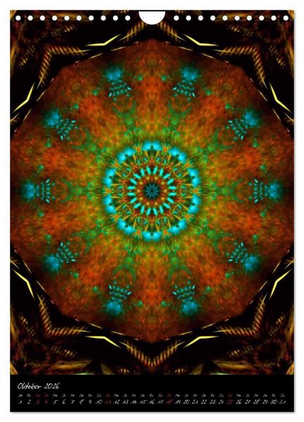 Produktbild: Mandala - Esoterik & Meditation (Wandkalender 2026 DIN A4 hoch), CALVENDO Monatskalender