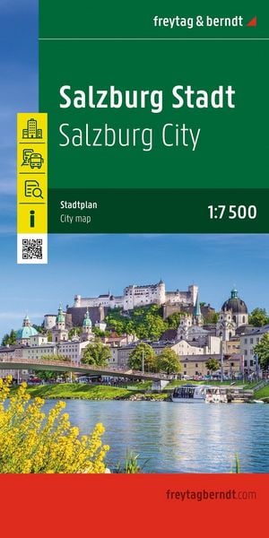 Produktbild: Freytag & berndt Stadtplan Salzburg Stadt 1:7.500