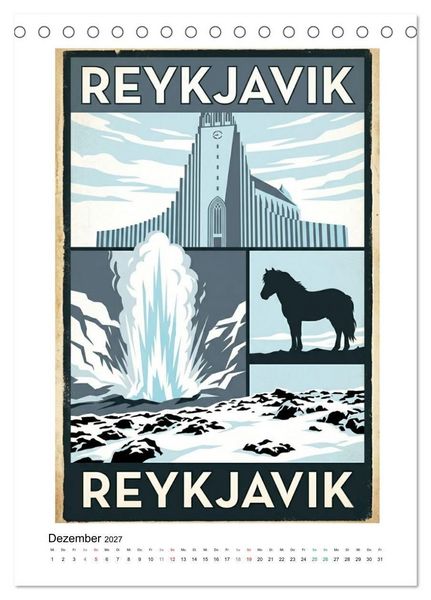 Produktbild: Sehnsucht Skandinavien &ndash; Die Mid-Century Collection (Tischkalender 2027 DIN A5 hoch), CALVENDO Monatskalender