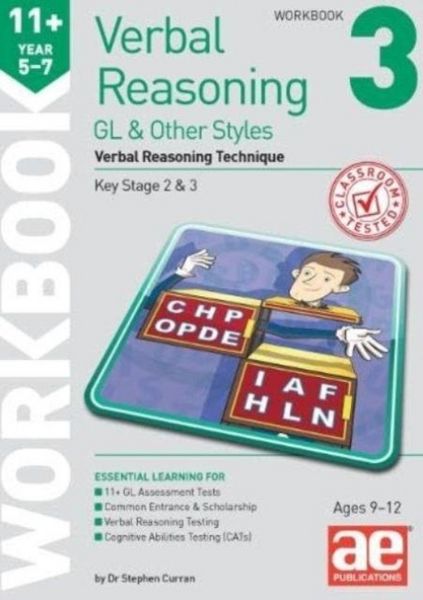 Produktbild: 11+ Verbal Reasoning Year 5-7 GL & Other Styles Workbook 3