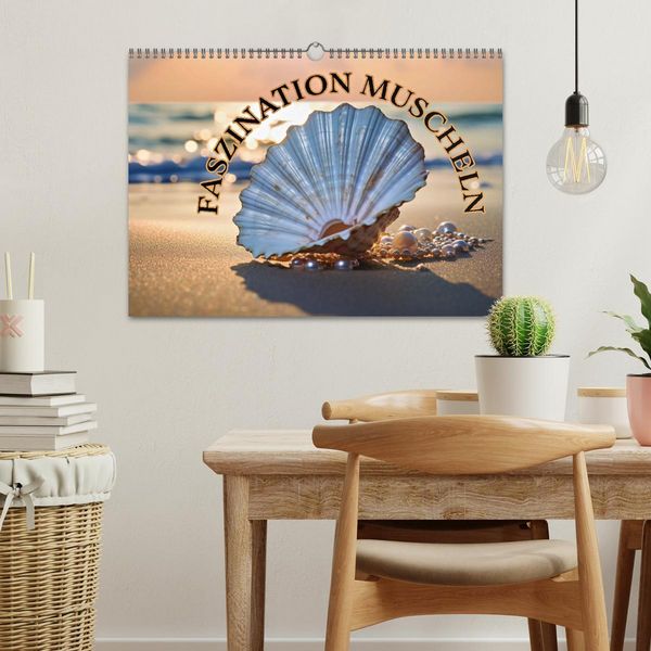 Produktbild: Faszination Muscheln (Wandkalender 2026 DIN A3 quer), CALVENDO Monatskalender