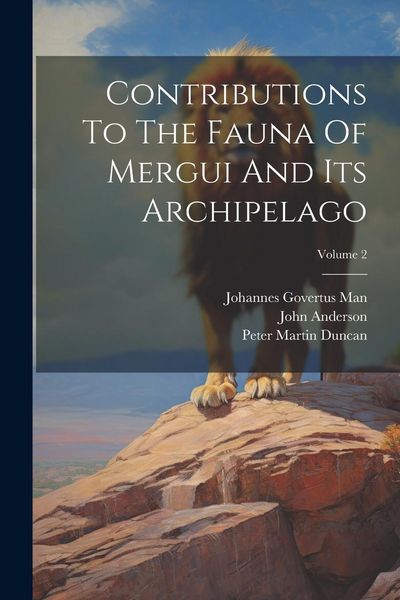 Produktbild: Contributions To The Fauna Of Mergui And Its Archipelago; Volume 2