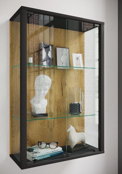 Produktbild: Wandvitrine H&auml;ngevitrine Glasvitrine Glas Udina M