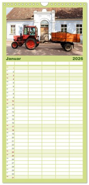 Produktbild: Familienplaner 2026 - Lettland - Streifz&uuml;ge durch das mittlere Baltikum mit 5 Spalten (Wandkalender, 21 x 45 cm) CALVENDO