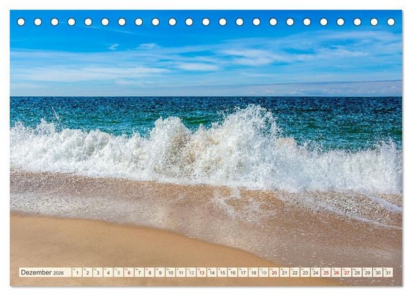 Produktbild: Mein Urlaub am Meer (Tischkalender 2026 DIN A5 quer), CALVENDO Monatskalender