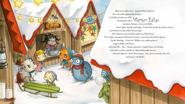 Produktbild: Die kleine Spinne Widerlich - Wundervolle Winterzeit - Sonderausgabe zu Weihnachten mit leckeren Rezepten und tollen Bastelideen