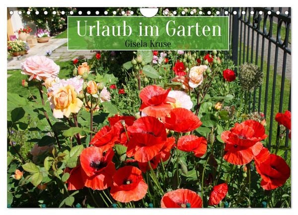 Produktbild: Urlaub im Garten (Wandkalender 2026 DIN A4 quer), CALVENDO Monatskalender