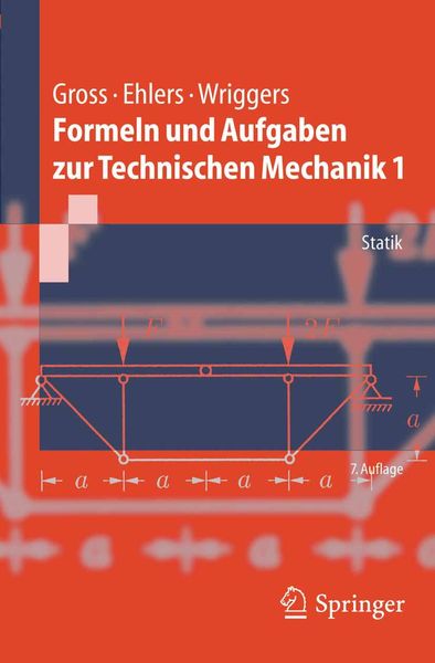 Produktbild: Formeln und Aufgaben zur Technischen Mechanik 1