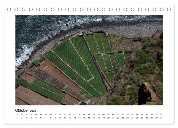 Produktbild: Madeira (Tischkalender 2026 DIN A5 quer), CALVENDO Monatskalender