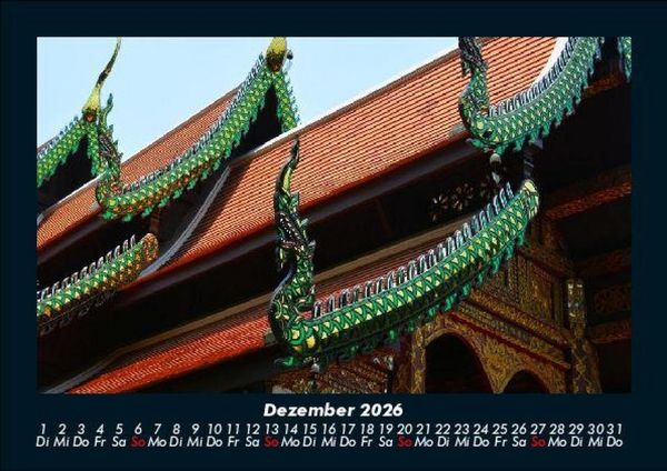 Produktbild: Tempel unserer Erde 2026 Fotokalender DIN A5