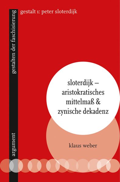 Produktbild: Sloterdijk &ndash; Aristokratisches Mittelma&szlig; & zynische Dekadenz