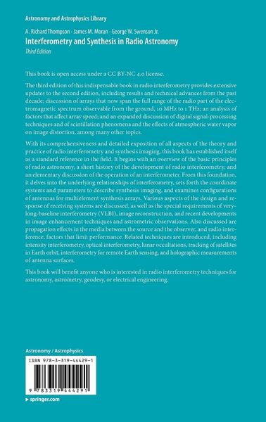 Produktbild: Interferometry and Synthesis in Radio Astronomy