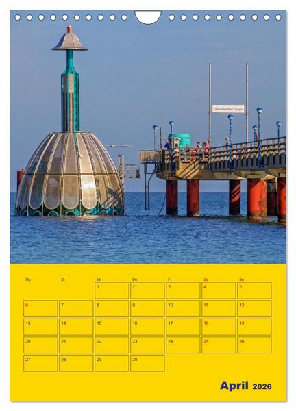 Produktbild: Sehnsucht nach Meer - Ostsee (Wandkalender 2026 DIN A4 hoch), CALVENDO Monatskalender