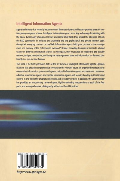 Produktbild: Intelligent Information Agents