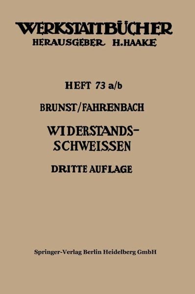 Produktbild: Widerstandsschwei&szlig;en