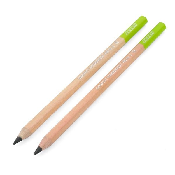 Produktbild: JOLLY Bleistift Graphit kinderfest HB Nr.2, 2er Set