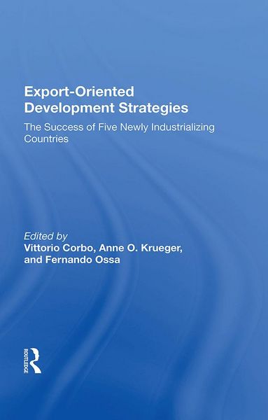 Produktbild: Export-oriented Development Strategies