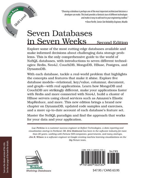 Produktbild: Seven Databases in Seven Weeks 2e