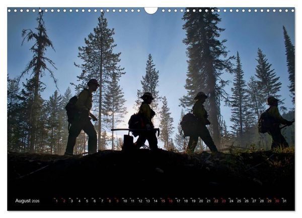 Produktbild: Feuerwehr - Leben mit der Gefahr (Wandkalender 2026 DIN A3 quer), CALVENDO Monatskalender