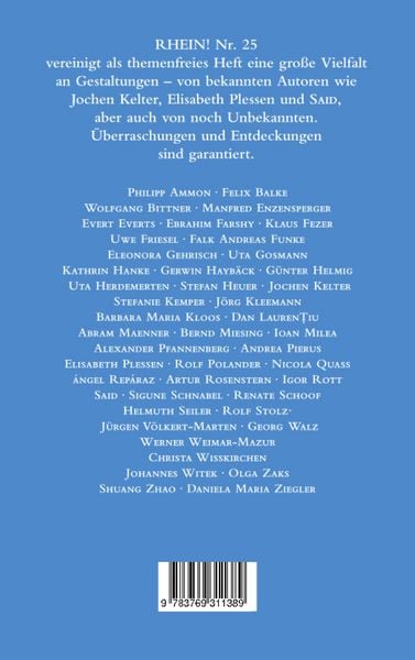 Produktbild: Rhein! Nr. 25