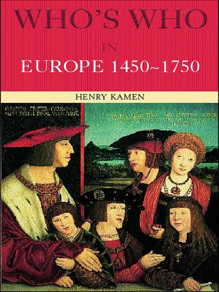 Produktbild: Who's Who in Europe 1450-1750