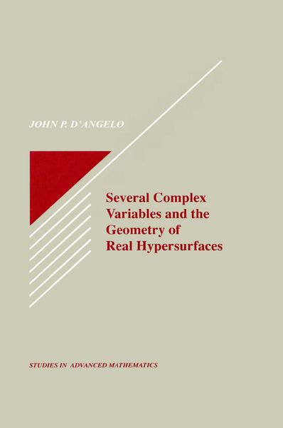 Produktbild: Several Complex Variables and the Geometry of Real Hypersurfaces