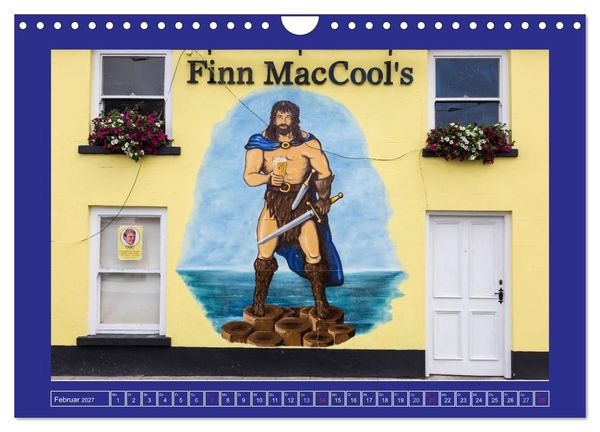 Produktbild: IRLAND - Die sch&ouml;nsten Fassadenmalereien (Wandkalender 2027 DIN A4 quer), CALVENDO Monatskalender