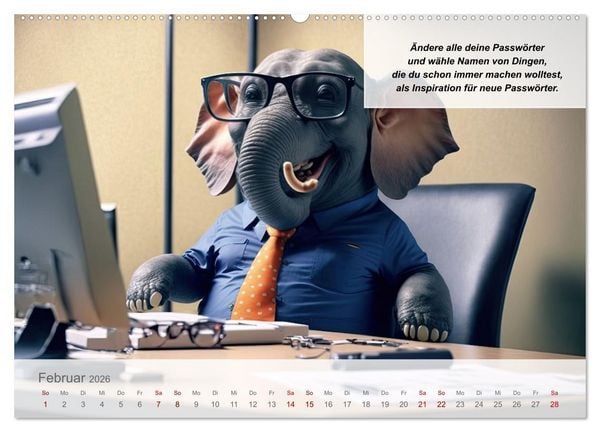 Produktbild: Endlich erfolgreich geschieden (Wandkalender 2026 DIN A2 quer), CALVENDO Monatskalender
