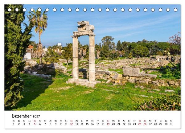 Produktbild: Kos 2027 (Tischkalender 2027 DIN A5 quer), CALVENDO Monatskalender