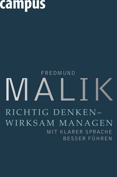 Produktbild: Richtig denken - wirksam managen