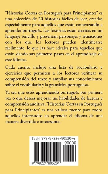 Produktbild: Historias Cortas en Portugu&eacute;s para Principiantes