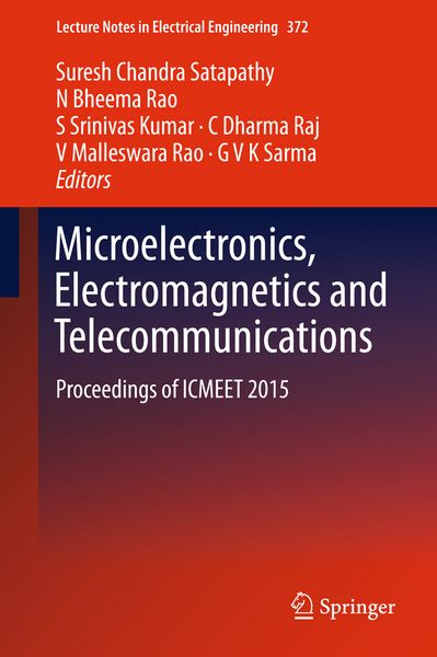 Produktbild: Microelectronics, Electromagnetics and Telecommunications