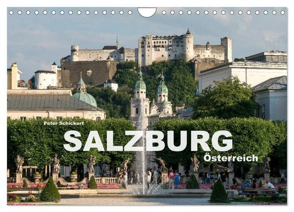 Produktbild: Salzburg - &Ouml;sterreich (Wandkalender 2026 DIN A4 quer), CALVENDO Monatskalender