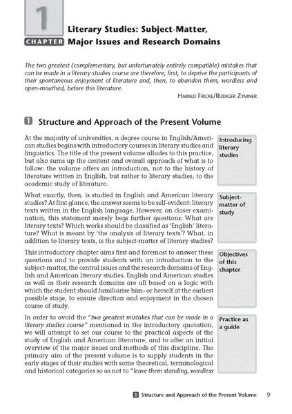 Produktbild: Uni Wissen An Introduction to the Study of English and American Literature