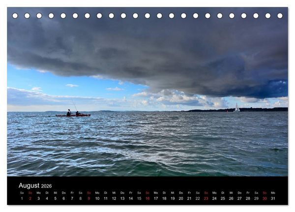 Produktbild: Wasserwandern in Mecklenburg-Vorpommern (Tischkalender 2026 DIN A5 quer), CALVENDO Monatskalender