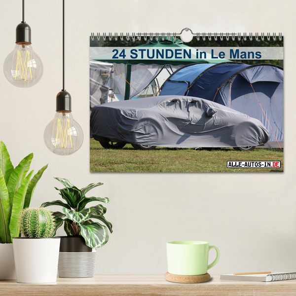 Produktbild: 24 Stunden in Le Mans (Wandkalender 2025 DIN A4 quer), CALVENDO Monatskalender