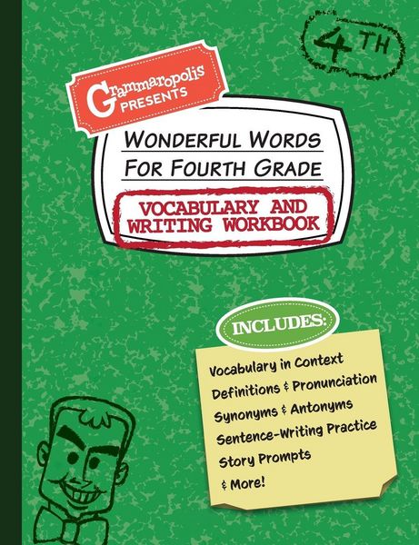 Produktbild: Wonderful Words for Fourth Grade Vocabulary and Writing Workbook