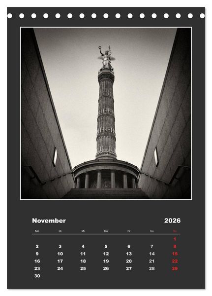 Produktbild: Berlin - Portrait einer Stadt (Tischkalender 2026 DIN A5 hoch), CALVENDO Monatskalender