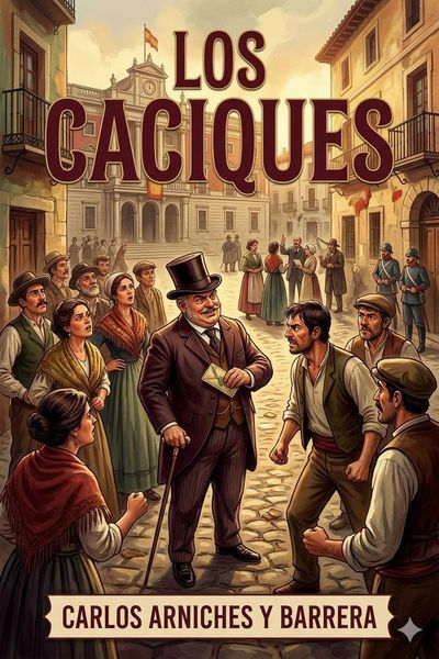 Produktbild: Los caciques / farsa c&oacute;mica de costumbres de pol&iacute;tica rural