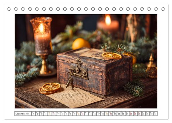 Produktbild: Zeitgefl&uuml;ster (Tischkalender 2026 DIN A5 quer), CALVENDO Monatskalender