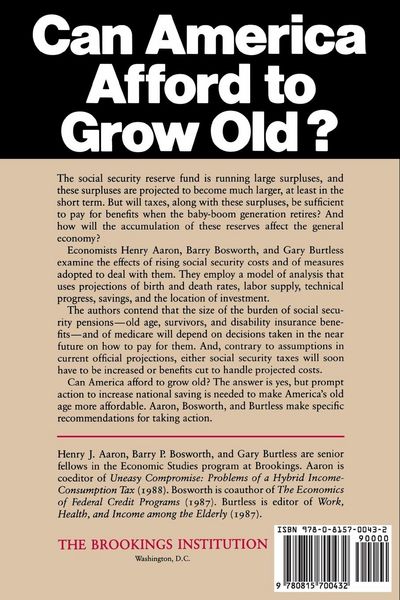 Produktbild: Can America Afford to Grow Old?