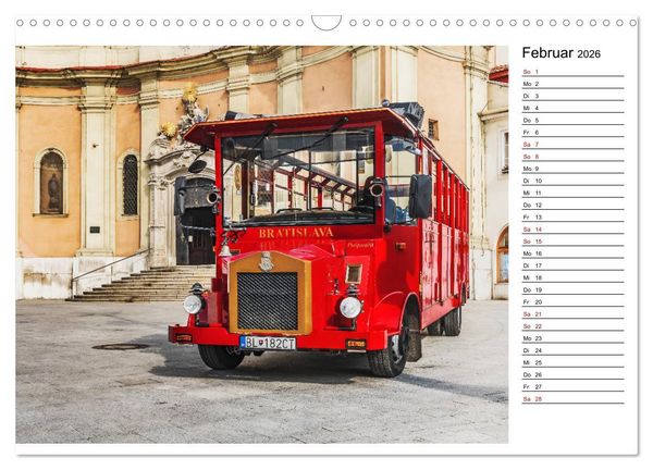 Produktbild: Ein Wochenende in Bratislava (Wandkalender 2026 DIN A3 quer), CALVENDO Monatskalender