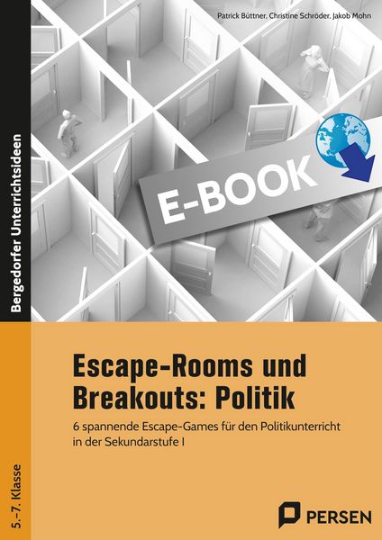 Produktbild: Escape-Rooms und Breakouts: Politik 5.-7. Klasse