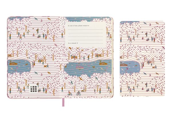Produktbild: Moleskine Limited Edition Notebook Sakura, Pocket, Ruled, Couple, Hard Cover (5 x 8.25)