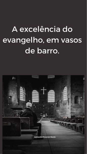 Produktbild: Excel&ecirc;ncia do evangelho em vaso de barro.